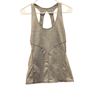 Free People Movement Athletic Full Length Tank Top Heathered Grey Size Medium